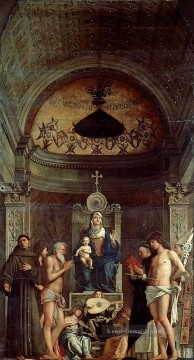 Giovanni Bellini Werke - San Giobbe Altarbild Renaissance Giovanni Bellini